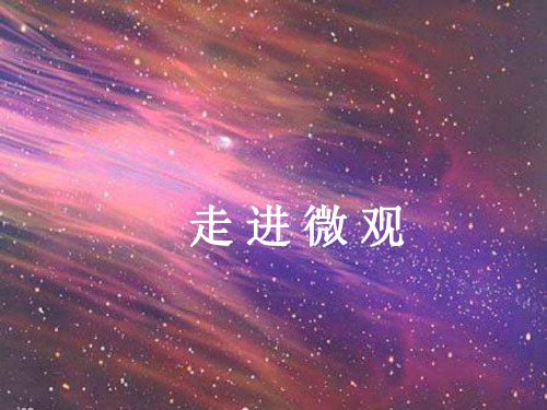 物理：10.1《走进微观》课件2(沪科版八年级)