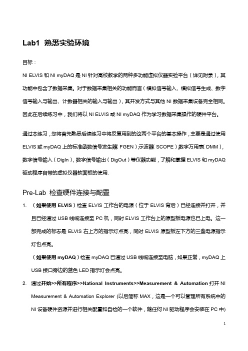 LabVIEW进阶培训_数据采集
