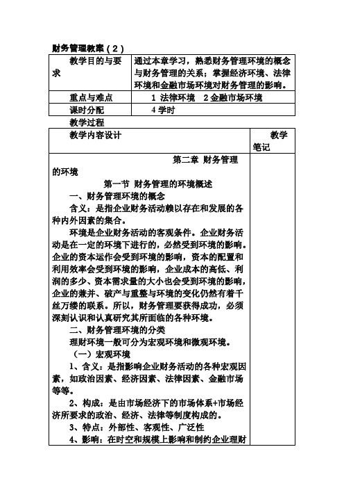 财务管理课件chapter2
