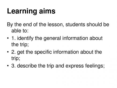 牛津英语 8A Unit3 reading I  教学课件  (共18张PPT)