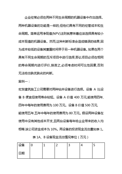 不同生命周期投资分析案例王海斌