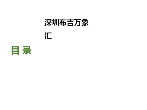 深圳布吉万象汇案例分析报告