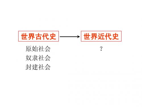 L10近代资本主义的曙光