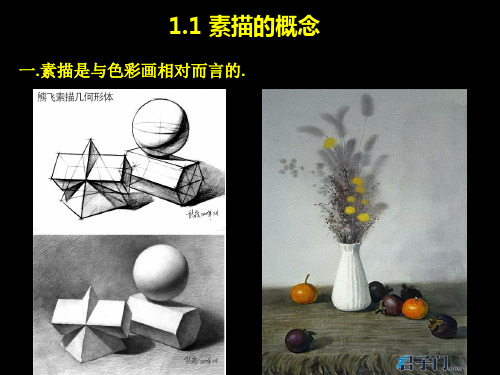 素描的概念
