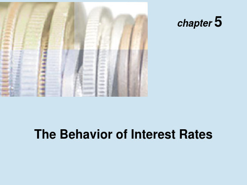 The Economics of Money, Banking and Financial Markets- Fredcric SMishkin ppt, ch05