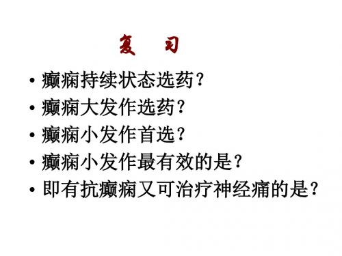 药理学-镇痛药课件