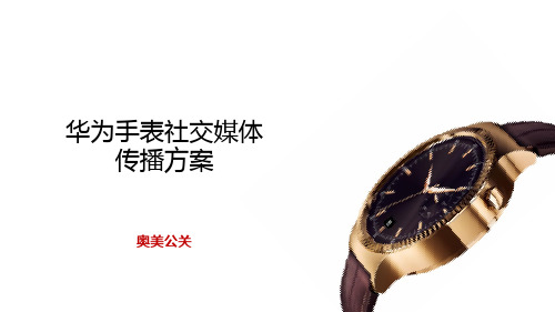 华为手表Social传播-奥美(简版)