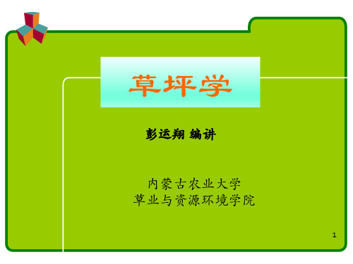 草坪学绪论 精制版ppt课件