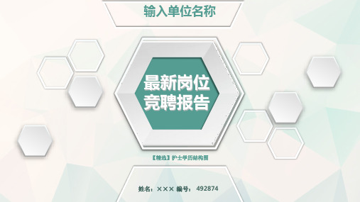 【精选】护士学历结构图