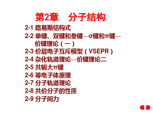 第二章分子结构2