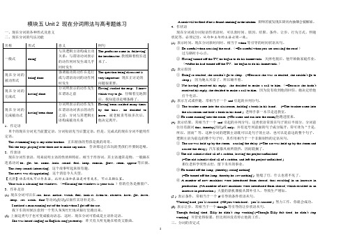 模块五Unit_2_现在分词用法与高考题练习