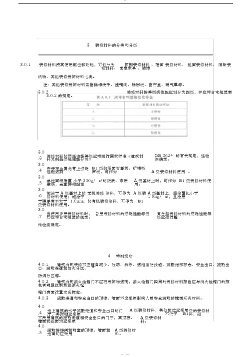 建筑内部装修设计防火规范GB50222-2017(7)