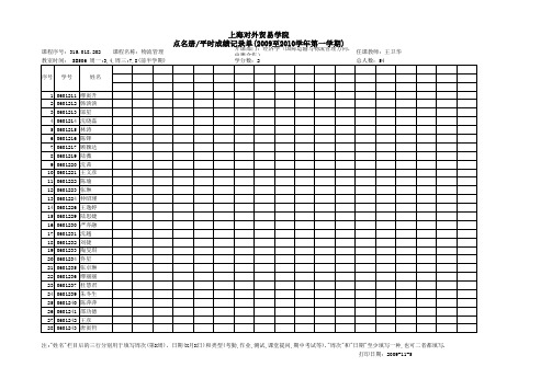 上海对外贸易学院