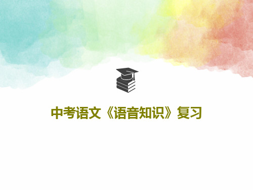 中考语文《语音知识》复习16页PPT