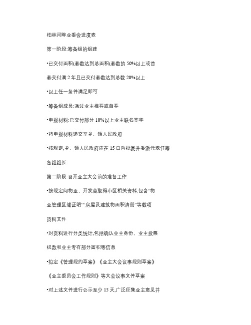 业主委员会成立流程图(精)