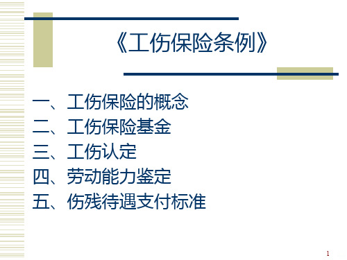 工伤保险培训-(演示)PPT课件