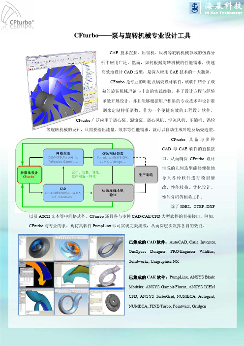 使用CFturbo进行泵叶轮设计