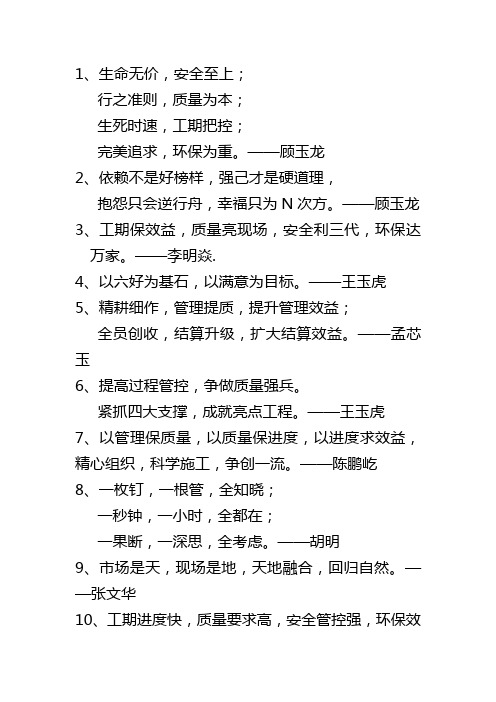 保利达项目管理理念