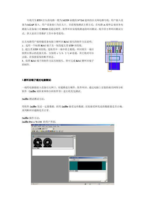 以太网环回测试
