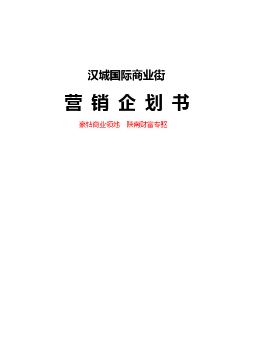 汉城国际营销企划案(改)