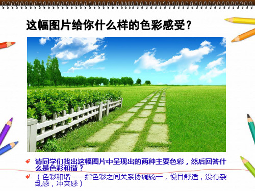 六年级上册美术《画一幅色彩和谐的画》课件