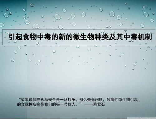 细菌食品中毒 李斯特菌
