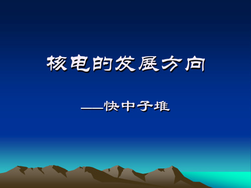 快中子堆