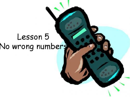 Lesson 5