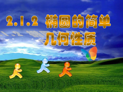 【高中数学选修1-1课件】2.1.2椭圆的简单的几何性质
