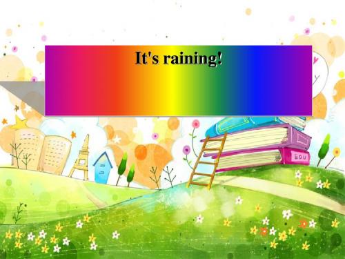 《It’s raining》PPT课件4