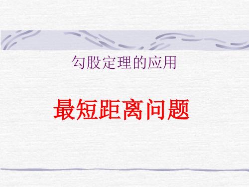 第一章第三节蚂蚁怎样走最近(2)
