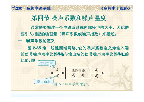 第2章 噪声系数和噪声温度