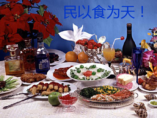 苏科版生物七年级上册 3.5.3合理的膳食 课件 (1)
