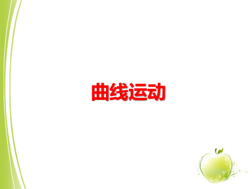 高中物理曲线运动公开课比赛ppt课件