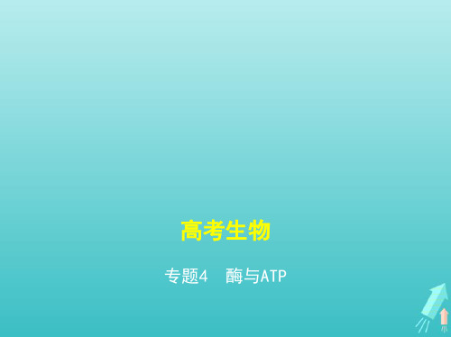 5年高考3年模拟A版2021高考生物专题4酶与ATP课件.pptx