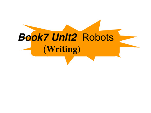 人教英语选修7Unit2writing(共20张PPT)