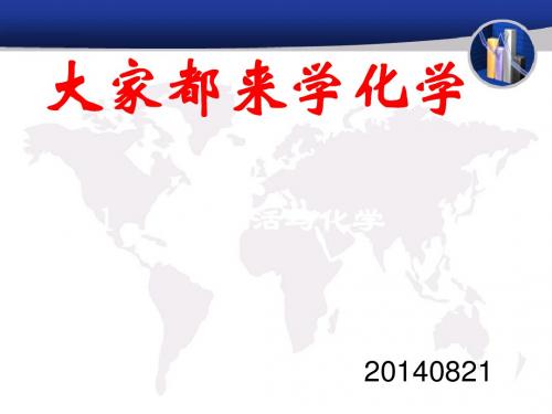 生活与化学 PPT教学课件1 粤教版