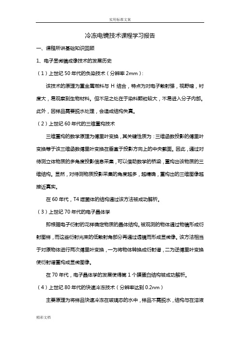 冷冻电镜技术
