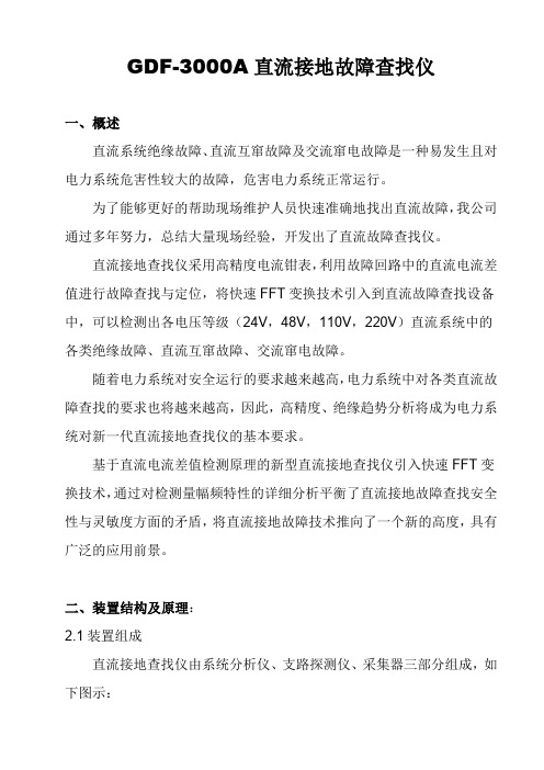 直流系统中的各类绝缘故障、直流互窜故障、交流窜电故障检测