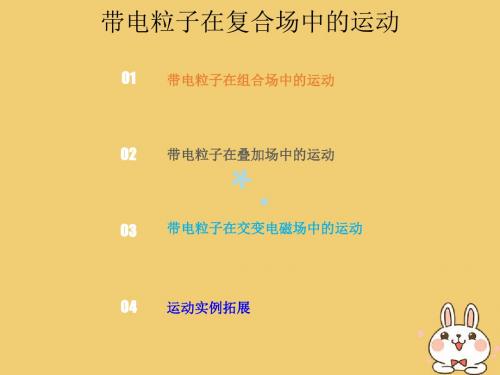 2019版高考物理总复习第九章磁场9-3-2带电粒子在复合场中的运动课件