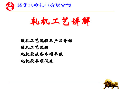 酸轧轧机工艺讲解