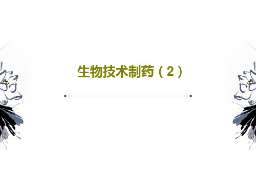 生物技术制药(2)PPT文档共106页