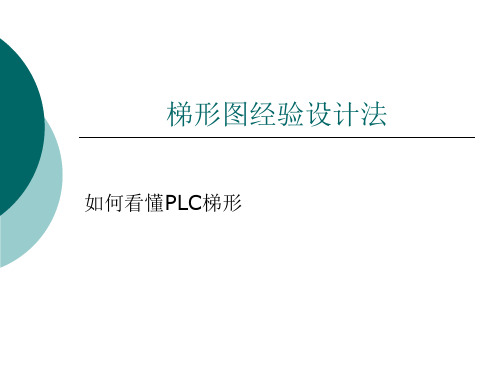 PLC梯形图解读方法