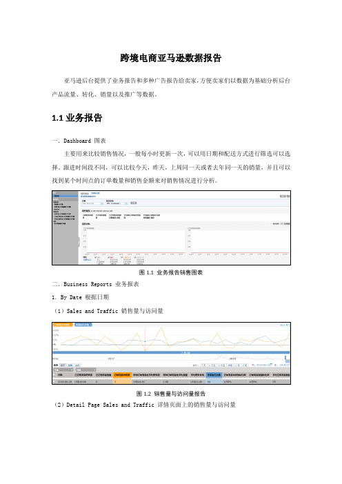 跨境电商亚马逊数据报告