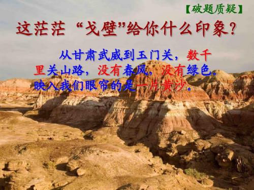22--左公柳ppt