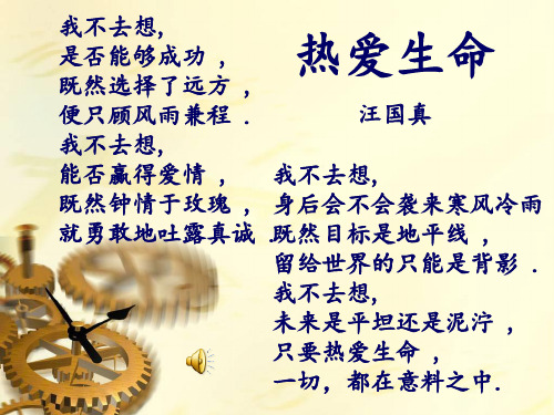 庄子《尊生》经典 ppt课件