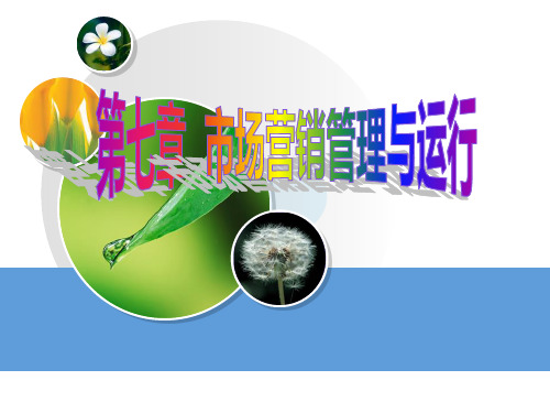 第七章市场营销管理 ppt课件