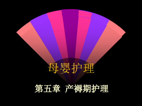 母婴护理简雅娟产褥期护理