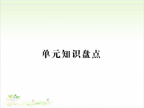 六年级上册语文ppt-单元知识盘点-优秀课件-人教部编版7