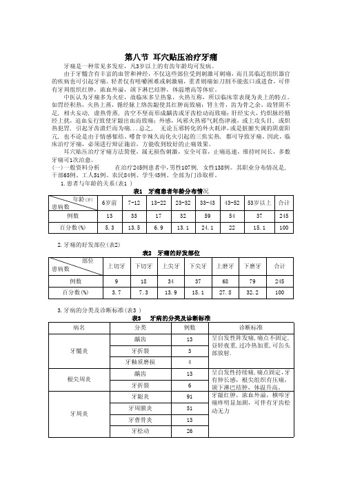 李家琪博士耳穴贴压治疗牙痛